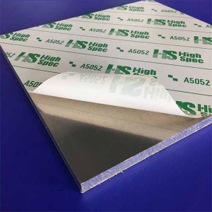 Hoë presisie platheid 5052 5083 aluminium plaat vir CNC masjien