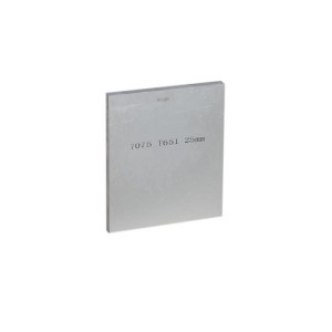 7075 Industriell flygplans aluminiumplåt 7075 T6 aluminiumplåt